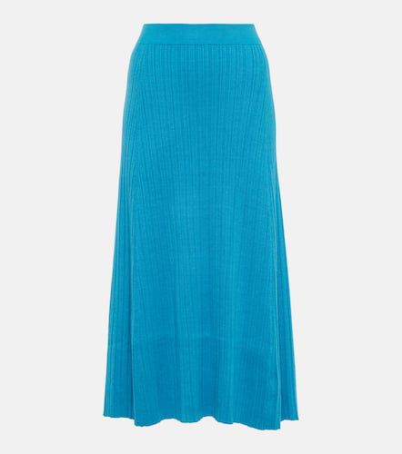 CO Ribbed-knit silk blend skirt - CO - Modalova