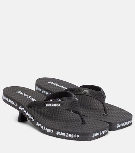 Palm Angels Logo thong sandals - Palm Angels - Modalova