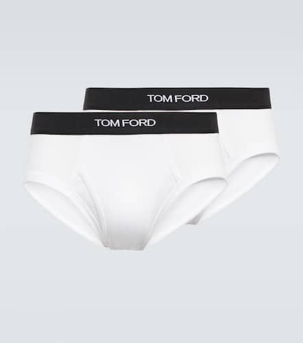 Tom Ford Set de 2 slips de algodón - Tom Ford - Modalova