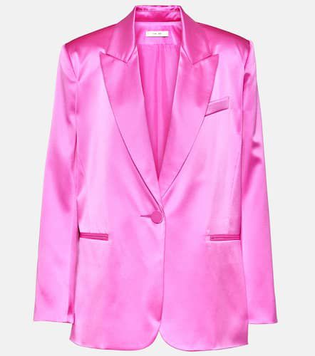 Blazer oversized de charmeuse de seda - The Sei - Modalova