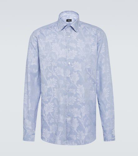 Camicia in cotone con stampa paisley - Etro - Modalova