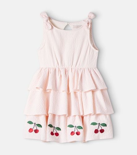 Konges Sløjd Vestido Ellie de sirsaca de algodón - Konges Slojd - Modalova