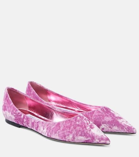 Jimmy Choo Ballerinas Love aus Samt - Jimmy Choo - Modalova