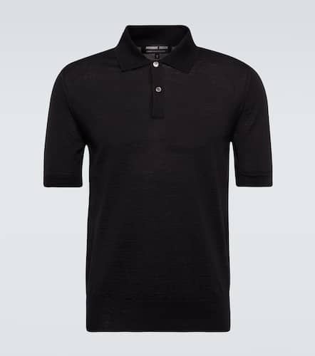 Comme des GarÃ§ons Deux Wool polo T-shirt - Comme des Garcons Homme Deux - Modalova