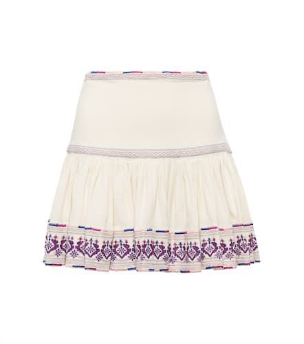 Tyruss embroidered cotton miniskirt - Marant Etoile - Modalova