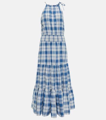 Robe longue en coton à carreaux - Polo Ralph Lauren - Modalova