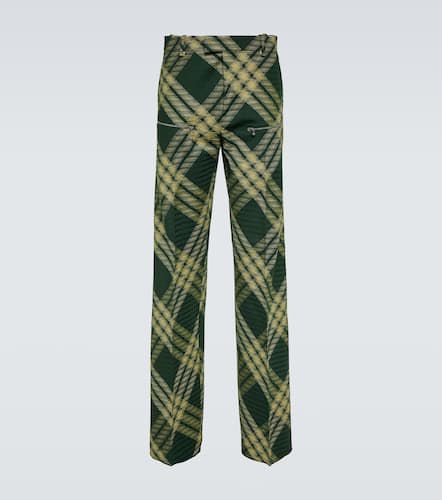 Pantaloni regular in twill di lana - Burberry - Modalova