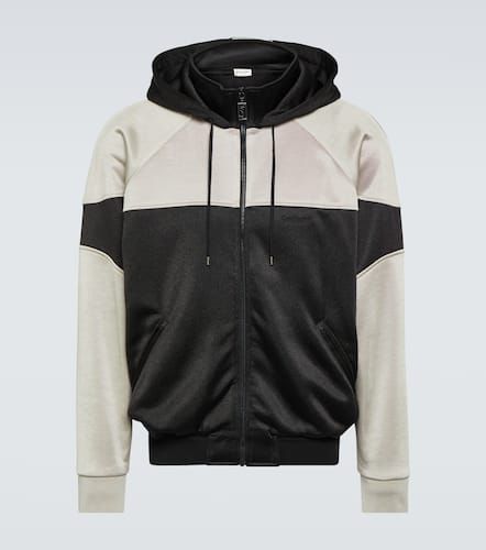 Two-tone paneled hoodie - Saint Laurent - Modalova