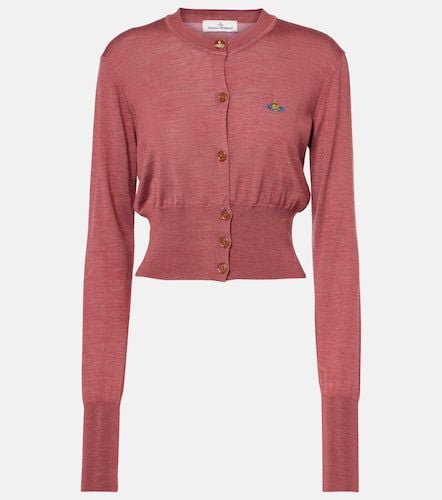 Bea cropped wool and silk cardigan - Vivienne Westwood - Modalova