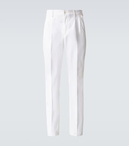 Pantaloni regular in cotone e cashmere - Dunhill - Modalova