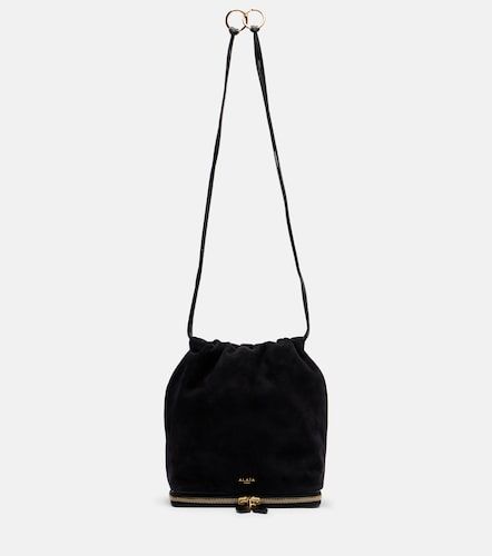 Alaia Le Pochon suede bucket bag - Alaia - Modalova