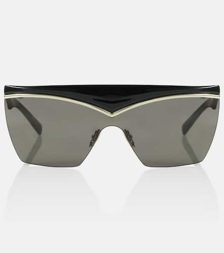 SL 614 Mask shield sunglasses - Saint Laurent - Modalova