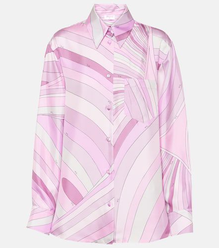 Pucci Iride silk twill shirt - Pucci - Modalova