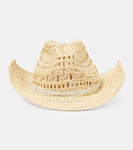 Austin embellished straw cowboy hat - Maison Michel - Modalova