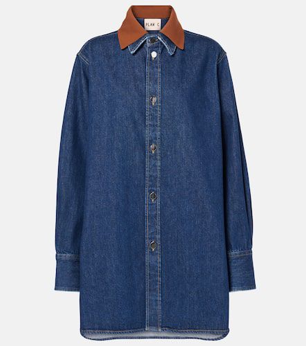 Plan C Denim shirt - Plan C - Modalova