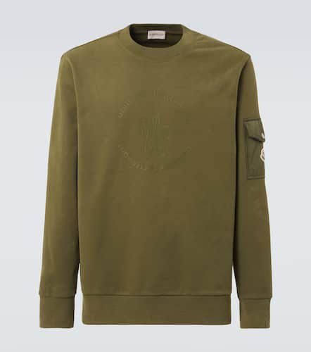 Sweatshirt aus Baumwoll-Jersey - Moncler - Modalova