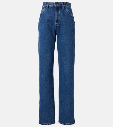 Etienne high-rise straight jeans - Loro Piana - Modalova