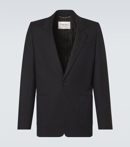 Saint Laurent Wool gabardine blazer - Saint Laurent - Modalova