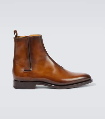 Equilibre leather ankle boots - Berluti - Modalova