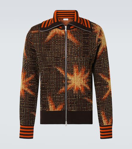 Printed wool-blend cardigan - Dries Van Noten - Modalova