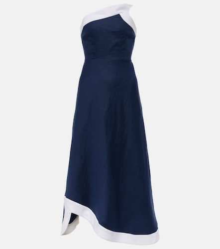 Sirani asymmetric linen maxi dress - Staud - Modalova