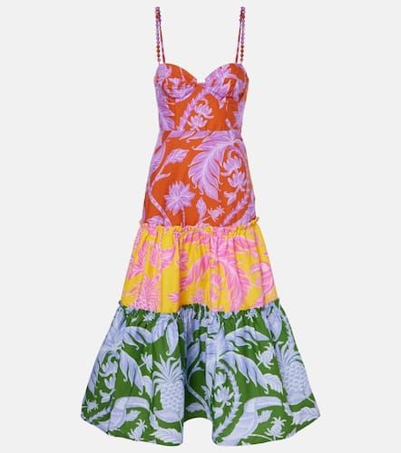 Vestido midi Tropical Swing Mix - Farm Rio - Modalova