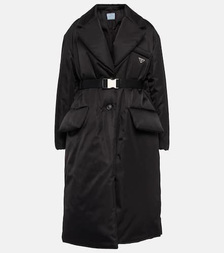 Prada Re-Nylon belted puffer coat - Prada - Modalova