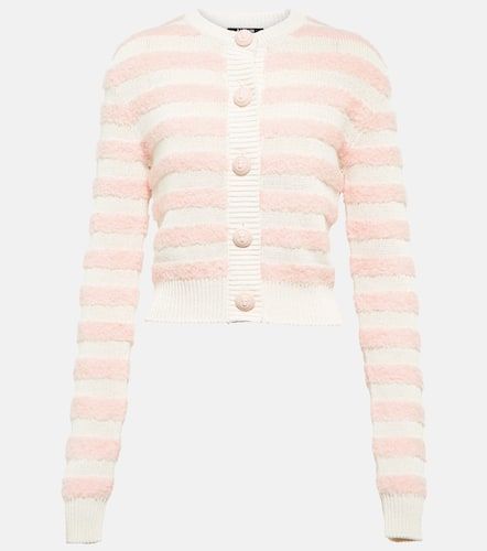 Balmain Striped wool-blend cardigan - Balmain - Modalova