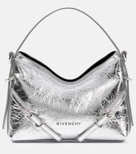 Borsa Voyou Nano in pelle metallizzata - Givenchy - Modalova