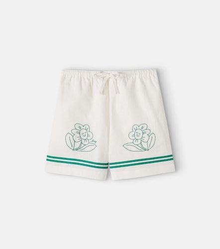 Tinycottons Daisies linen shorts - Tinycottons - Modalova