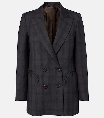 Everyday checked virgin wool blazer - Blaze Milano - Modalova