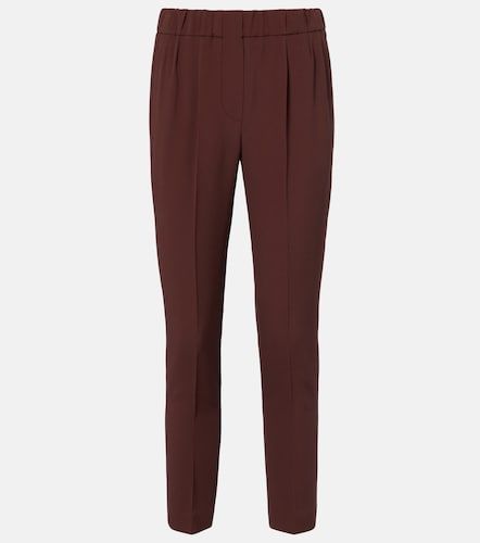 Pantaloni regular in crêpe - Brunello Cucinelli - Modalova
