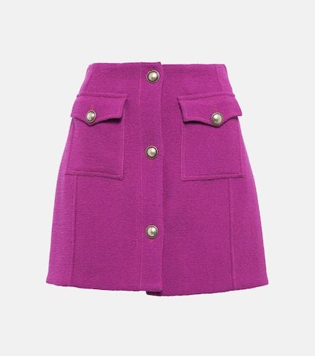 Wool-blend miniskirt - Alessandra Rich - Modalova