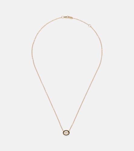 Lenox Reign 18kt necklace with diamond - Melissa Kaye - Modalova