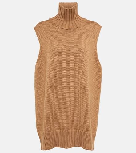 Turtleneck wool sweater vest - Jil Sander - Modalova