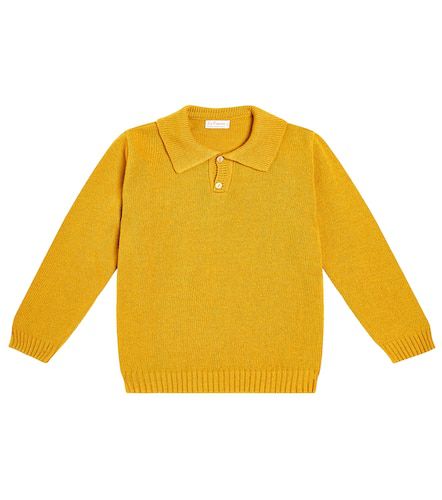 Brio wool-blend polo sweater - La Coqueta - Modalova