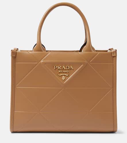 Prada Symbole Mini leather tote bag - Prada - Modalova