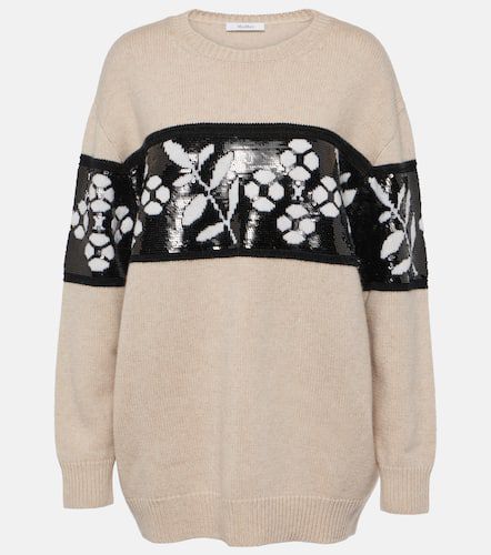 Jacquard wool and cashmere sweater - Max Mara - Modalova