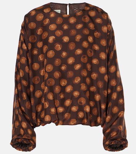 Dries Van Noten Top aus Satin - Dries Van Noten - Modalova