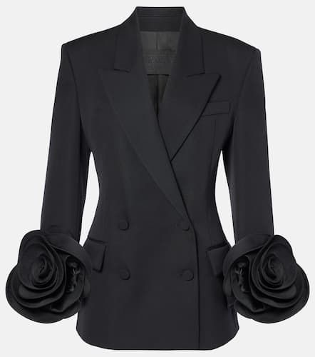 Blazer in lana vergine con applicazioni - Valentino - Modalova