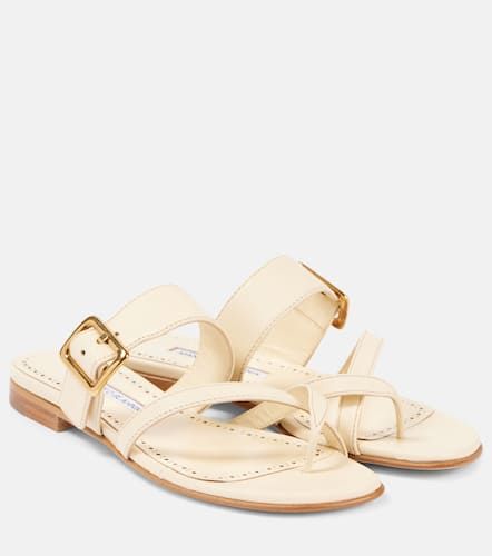 Sandalen Thalusa 10 aus Leder - Manolo Blahnik - Modalova