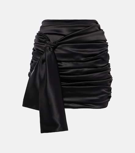 Minifalda de satén de mezcla de seda - Dolce&Gabbana - Modalova