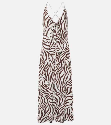 Danilo zebra-print jersey midi dress - Max Mara - Modalova