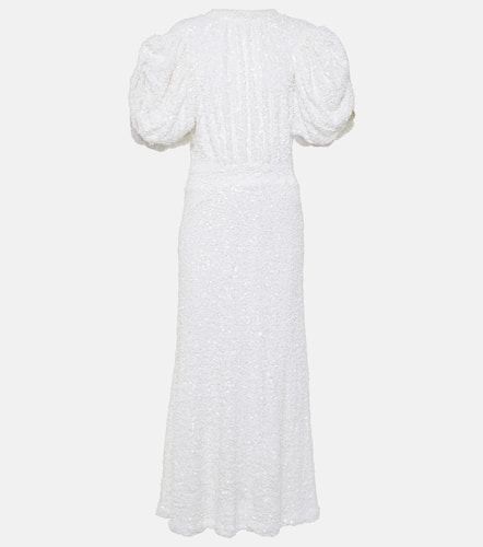 Bridal sequined puff-sleeve gown - Rotate - Modalova