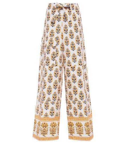 Printed high-rise pants - Dries Van Noten - Modalova