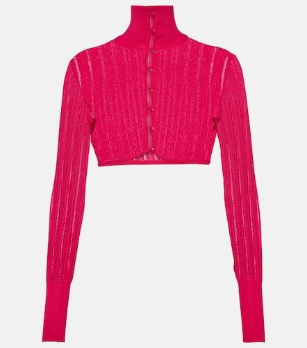 Alaïa Cardigan Crinoline cropped - Alaia - Modalova