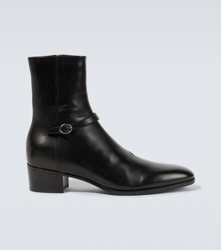 Vlad 45 leather ankle boots - Saint Laurent - Modalova