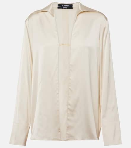 Top La Chemise Notte en satin - Jacquemus - Modalova
