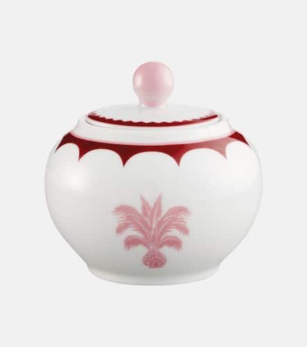 Azucarero Jaipur de porcelana - Aquazzura Casa - Modalova