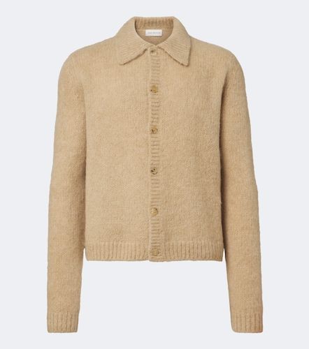 Cardigan in misto alpaca e lana - Dries Van Noten - Modalova